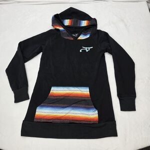 Ropesmart Black Hoodie with Multicolor Accents